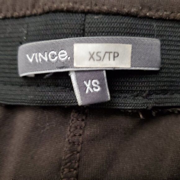 VINCE Brown Pull on Stretch Pants XS - Picture 6 of 7